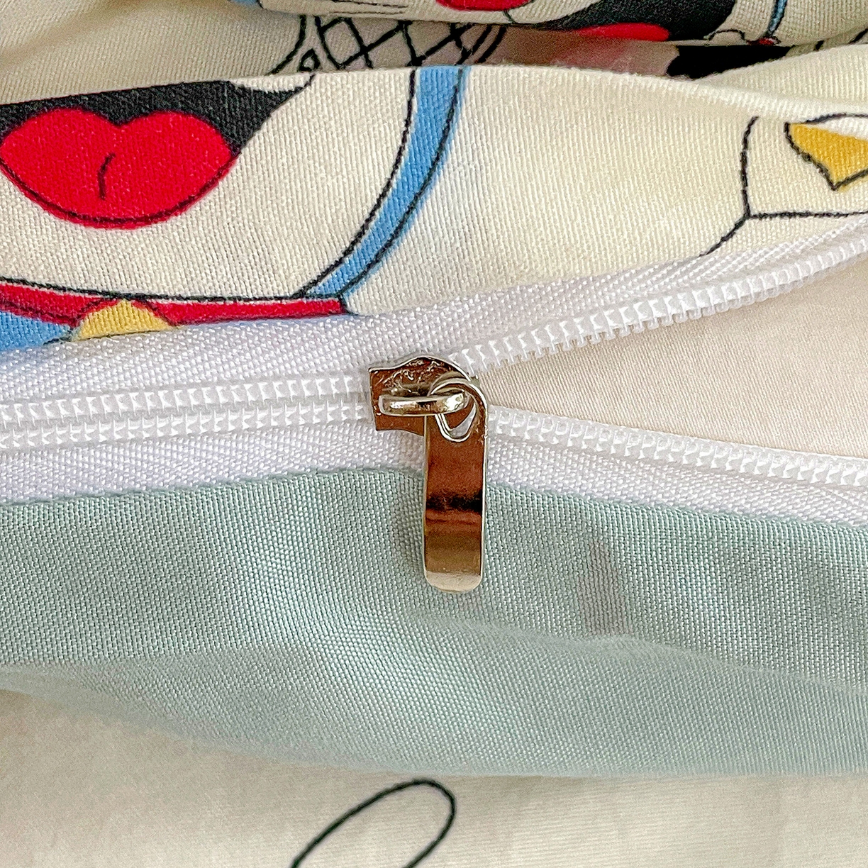 91家纺网 家纺一手货源 找家纺 纽缦家纺 2026春夏新款A类水洗棉四件套 萌萌小叮当