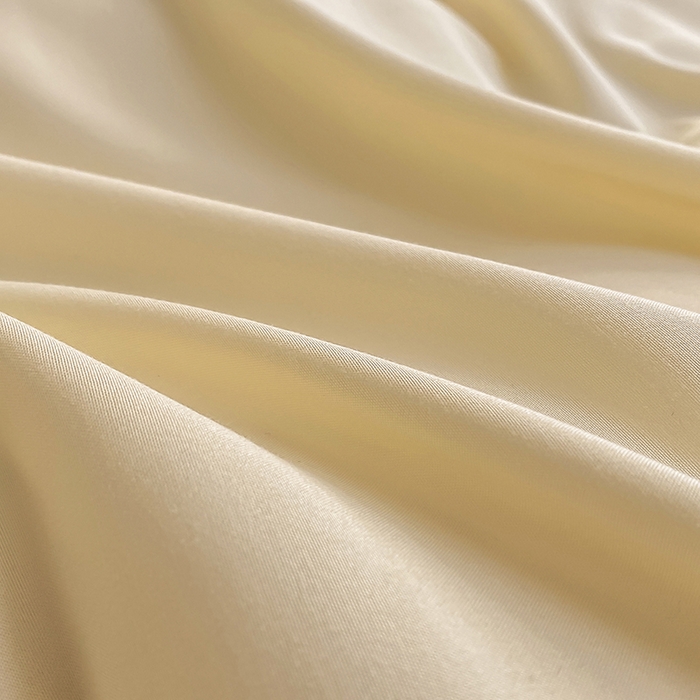 91家纺网 家纺一手货源 找家纺 啊雅家居 2026新款双拼绣花四季款磨毛三件套四件套床单款床笠款 奶黄加奶咖