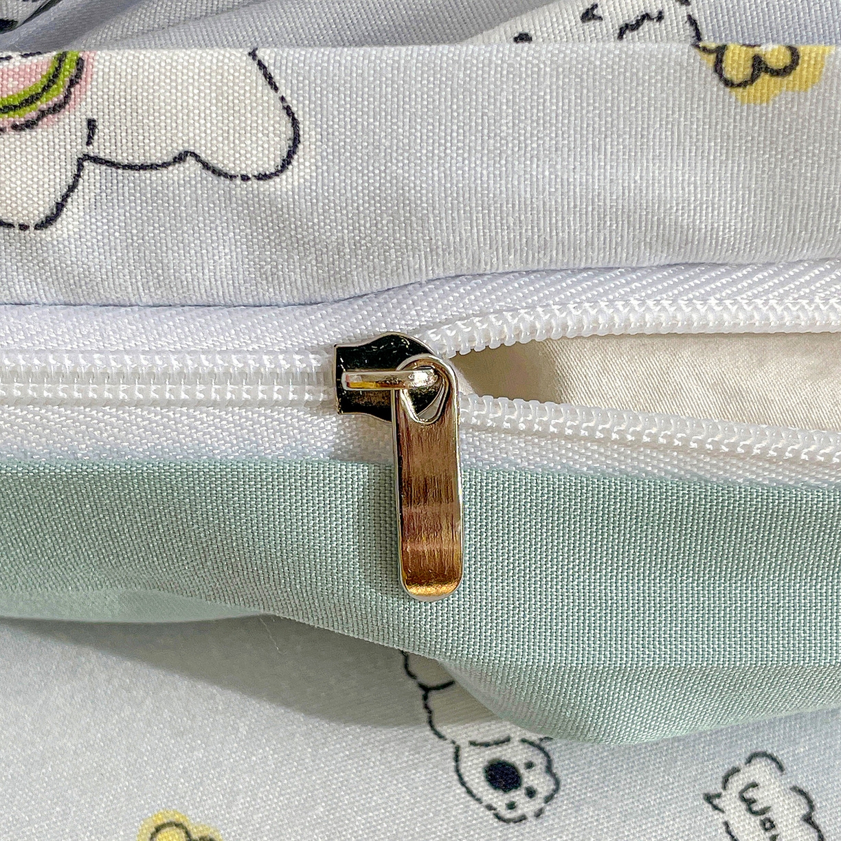 91家纺网 家纺一手货源 找家纺 纽缦家纺 2026春夏新款A类水洗棉四件套 波波印蓝