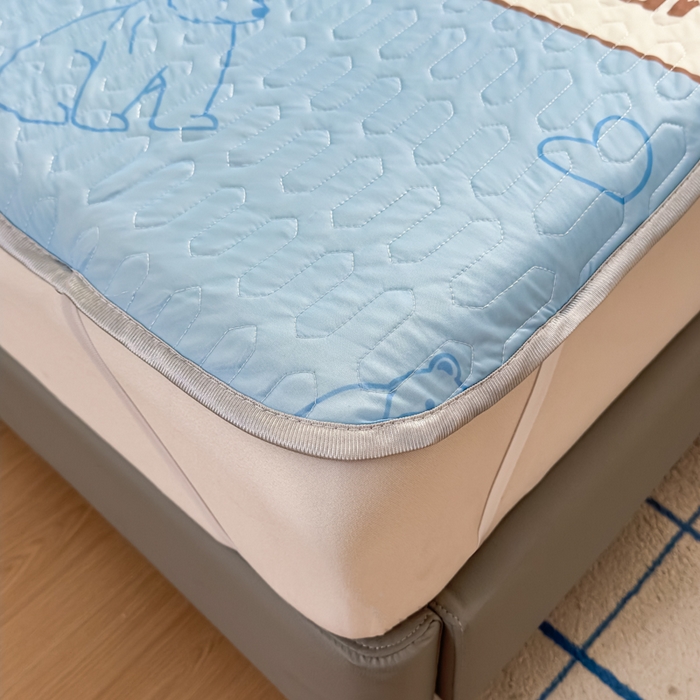 91家纺网 家纺一手货源 找家纺 （总）晚舒庭家纺 2026新款凉感丝乳胶凉席床席三件套