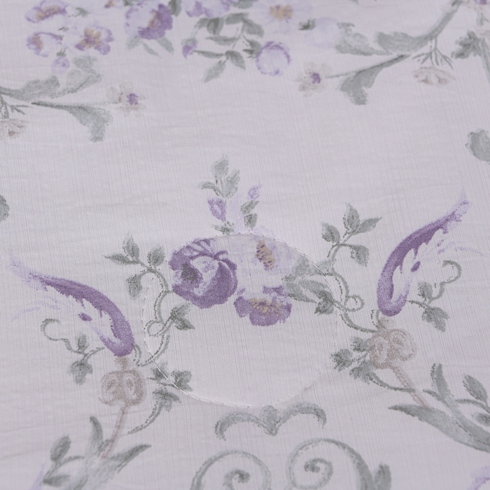 91家纺网 家纺一手货源 找家纺 千嘻汇 2026新款水洗天丝真丝夏被四件套夏凉被空调被 罗漫紫