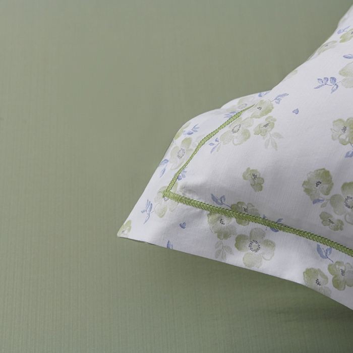 91家纺网 家纺一手货源 找家纺 千嘻汇 2026新款水洗天丝真丝夏被四件套夏凉被空调被 绿罗