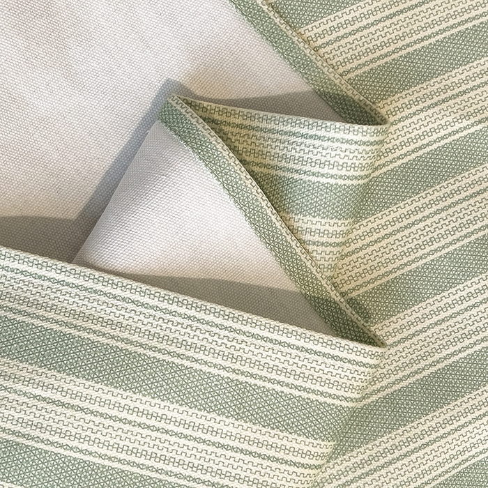 91家纺网 家纺一手货源 找家纺 芃成家纺 2026春夏新款全棉纯棉加厚老粗布单床单床单单件床单三件套 星条纹-绿