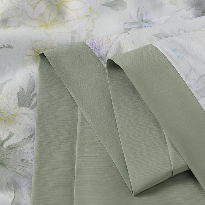 91家纺网 家纺一手货源 找家纺 千嘻汇 2026新款水洗天丝真丝夏被四件套夏凉被空调被 绿野