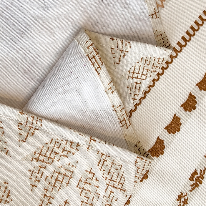 91家纺网 家纺一手货源 找家纺 芃成家纺 2026春夏新款全棉纯棉加厚老粗布单床单床单单件床单三件套 杏影雅条