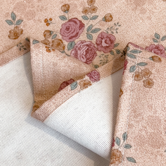 91家纺网 家纺一手货源 找家纺 芃成家纺 2026春夏新款全棉纯棉加厚老粗布单床单床单单件床单三件套 月下玫瑰