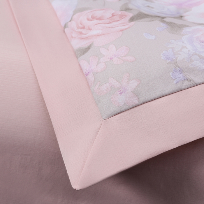 91家纺网 家纺一手货源 找家纺 千嘻汇 2026新款水洗天丝真丝夏被四件套夏凉被空调被 莫奈花园