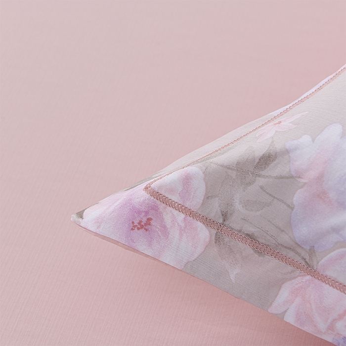 91家纺网 家纺一手货源 找家纺 千嘻汇 2026新款水洗天丝真丝夏被四件套夏凉被空调被 莫奈花园