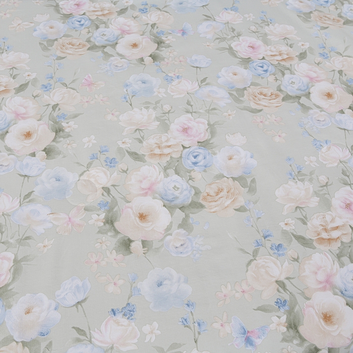 91家纺网 家纺一手货源 找家纺 千嘻汇 2026新款水洗天丝真丝夏被四件套夏凉被空调被 莫奈花园绿