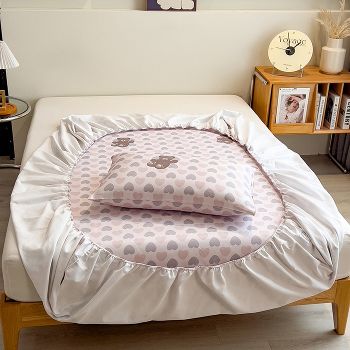 91家纺网 家纺一手货源 找家纺 （总）芃成家纺 2026春夏新款全棉纯棉加厚老粗布单床笠床笠单件床笠三件套