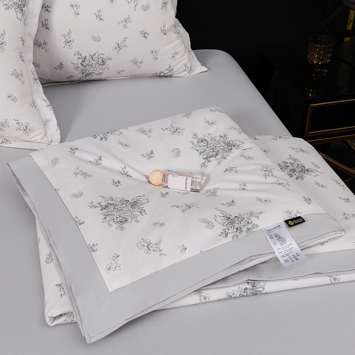 91家纺网 家纺一手货源 找家纺 千嘻汇 2026新款水洗天丝真丝夏被四件套夏凉被空调被 南洋假日