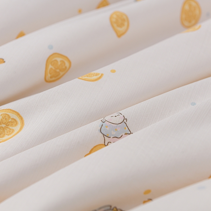 91家纺网 家纺一手货源 找家纺 千嘻汇 2026新款水洗天丝真丝夏被四件套夏凉被空调被 柠檬