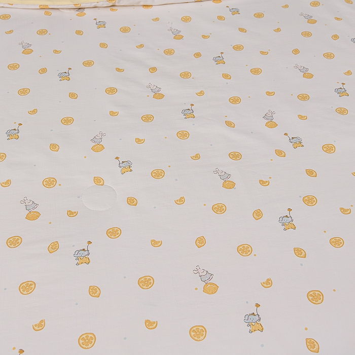 91家纺网 家纺一手货源 找家纺 千嘻汇 2026新款水洗天丝真丝夏被四件套夏凉被空调被 柠檬