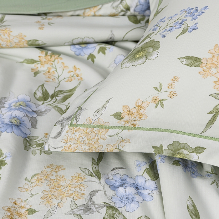 91家纺网 家纺一手货源 找家纺 千嘻汇 2026新款水洗天丝真丝夏被四件套夏凉被空调被 松香