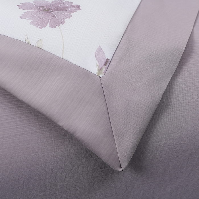 91家纺网 家纺一手货源 找家纺 千嘻汇 2026新款水洗天丝真丝夏被四件套夏凉被空调被 温岚紫