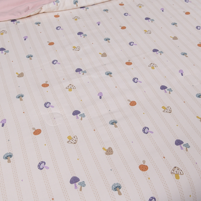 91家纺网 家纺一手货源 找家纺 千嘻汇 2026新款水洗天丝真丝夏被四件套夏凉被空调被 云朵菇