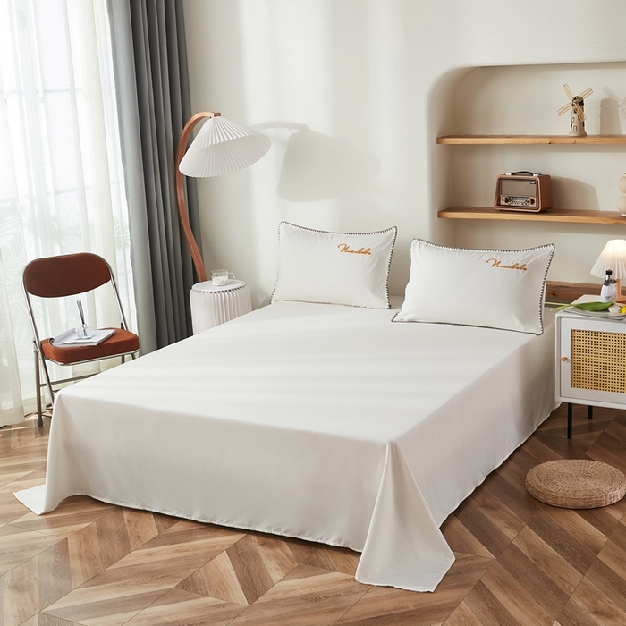 91家纺网 家纺一手货源 找家纺 （总）啊雅家居 2026新款A类水洗棉贝壳边毛巾绣四件套