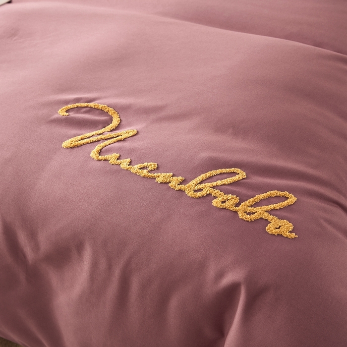 91家纺网 家纺一手货源 找家纺 啊雅家居 2026新款A类水洗棉贝壳边毛巾绣四件套 时尚酱