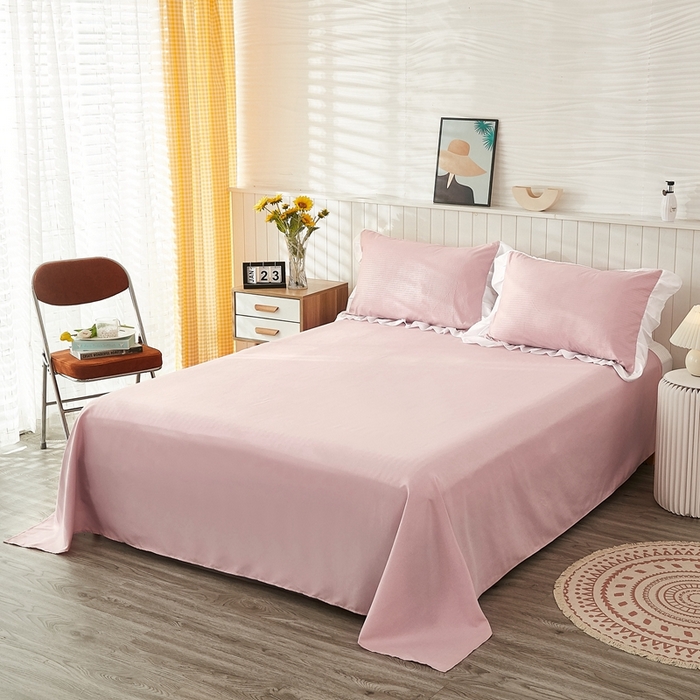 91家纺网 家纺一手货源 找家纺 （总）啊雅家居 2026新款轻奢韩式花边华夫格四件套