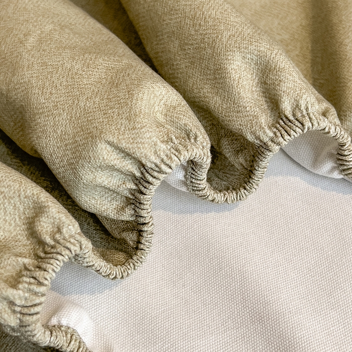 91家纺网 家纺一手货源 找家纺 芃成家纺 2026春夏新款全棉纯棉加厚老粗布单床笠床笠单件床笠三件套 雾青