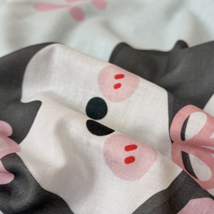 91家纺网 家纺一手货源 找家纺 萌宝家纺 2026春夏纯棉双层纱儿童枕套A类宝宝纱布枕头枕芯（萌宠系列） 小企鹅