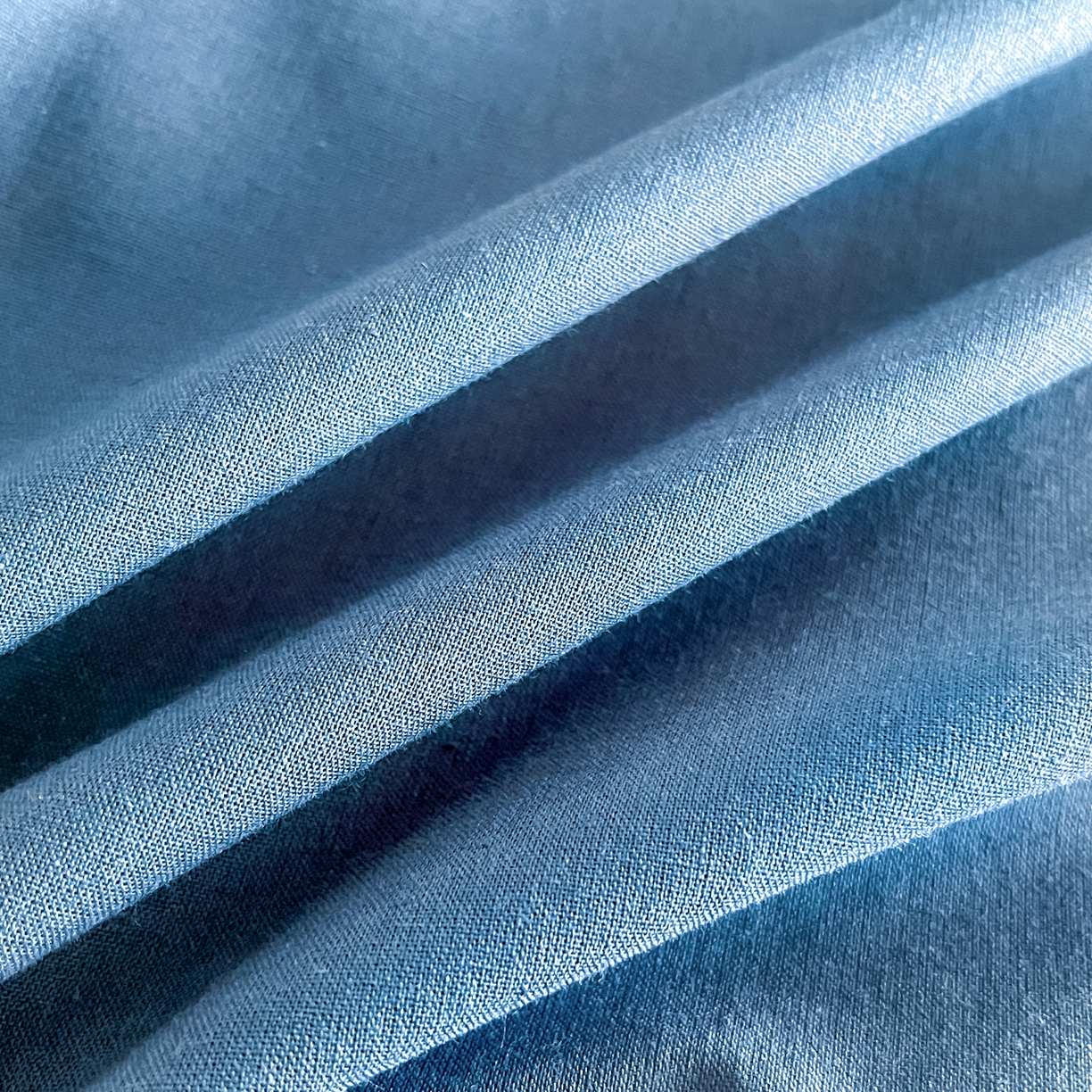 91家纺网 家纺一手货源 找家纺 佳汐蓝家纺 2026春夏新款高支高密全棉纯棉四件套-锦绫系列 锦绫-宾利蓝