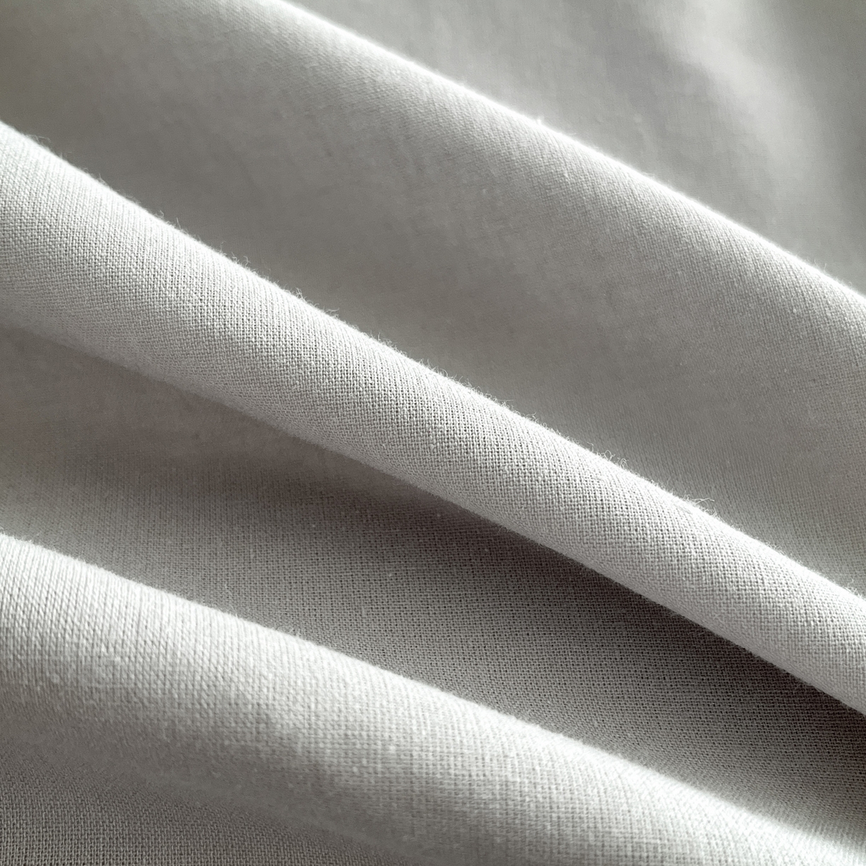 91家纺网 家纺一手货源 找家纺 佳汐蓝家纺 2026春夏新款高支高密全棉纯棉四件套-锦绫系列 锦绫-浅灰