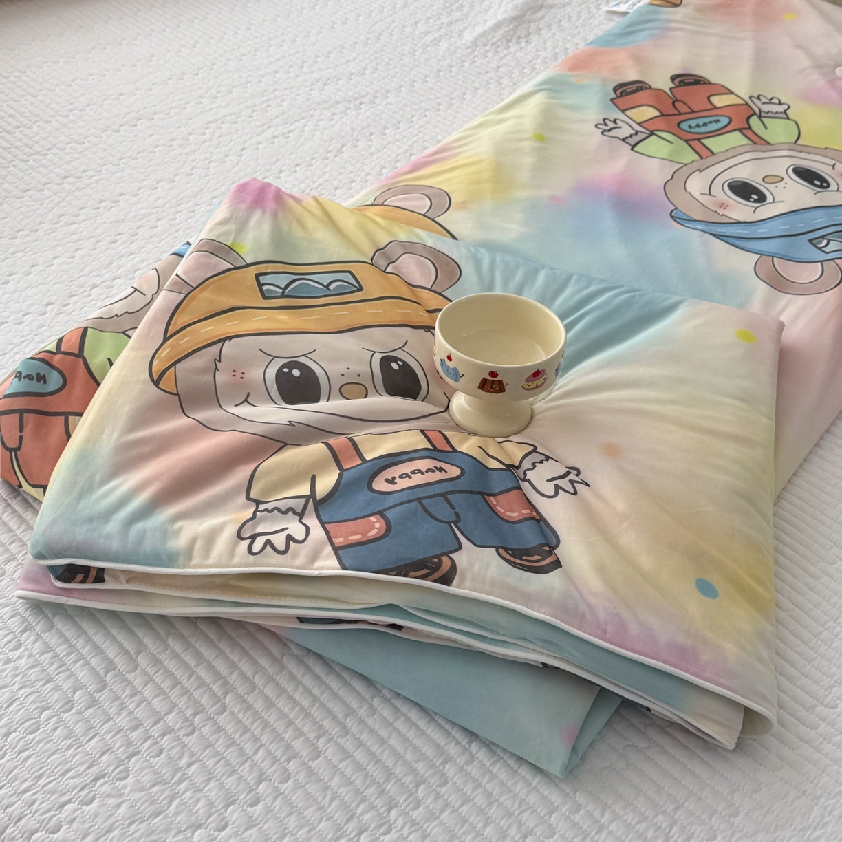 91家纺网 家纺一手货源 找家纺 （总）默忆 2026新款凉感丝印花大豆纤维夏被空调被夏凉被