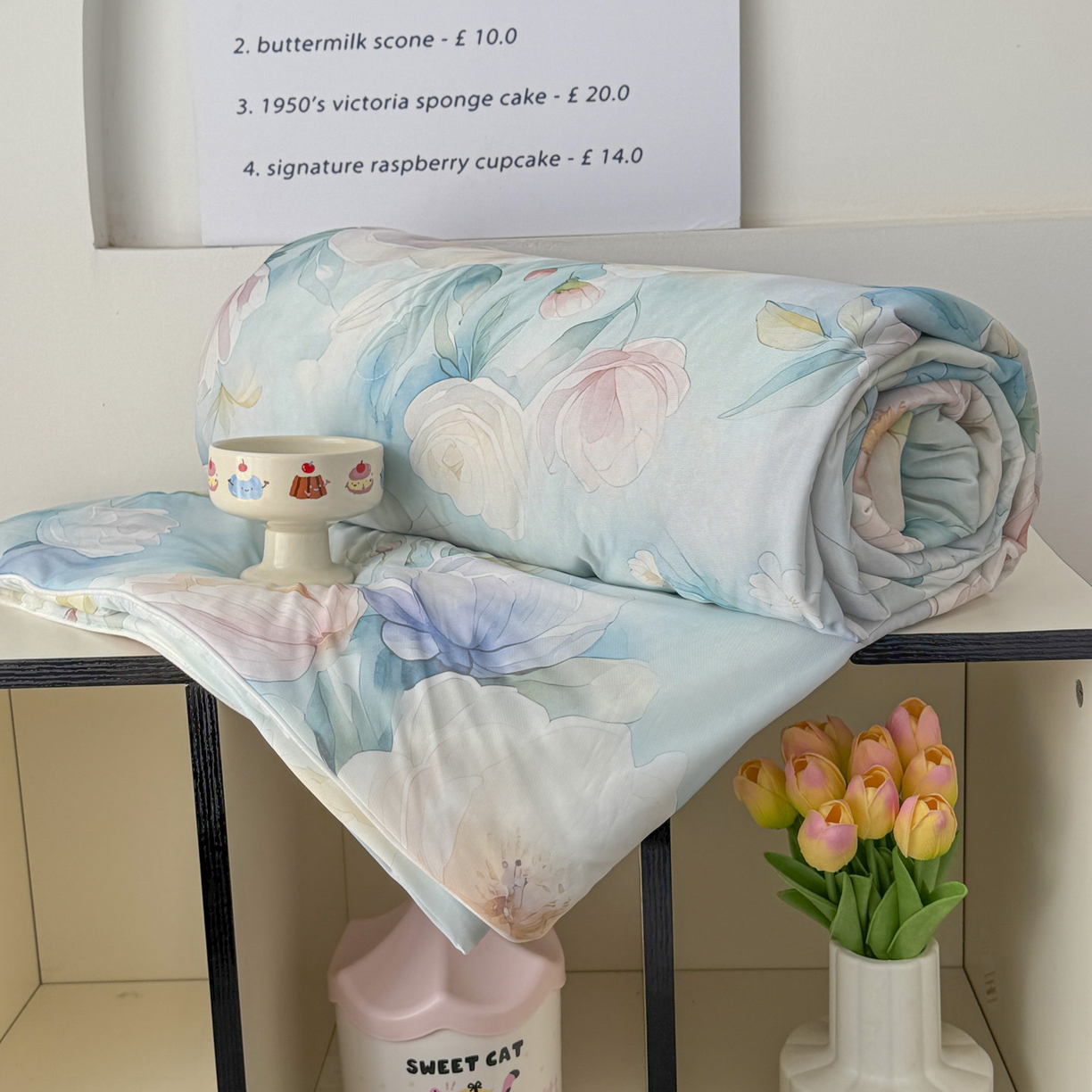 91家纺网 家纺一手货源 找家纺 默忆 2026新款凉感丝印花大豆纤维夏被空调被夏凉被 墨韵