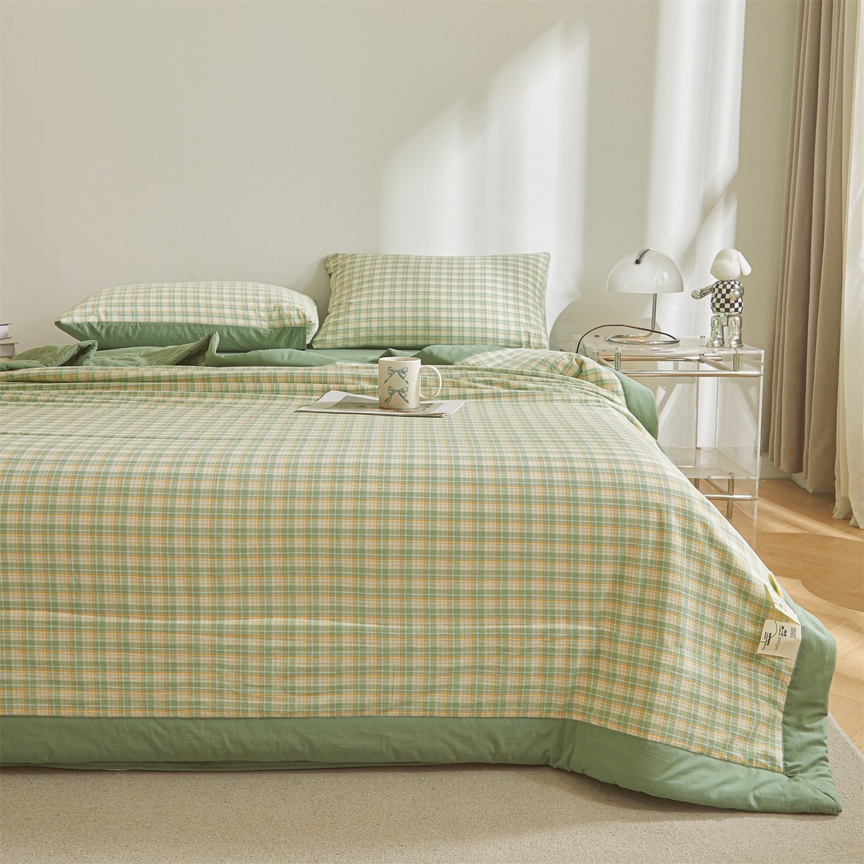 91家纺网 家纺一手货源 找家纺 （总）鑫佰利 2026新款A类水洗棉新疆棉花夏被夏凉被空调被