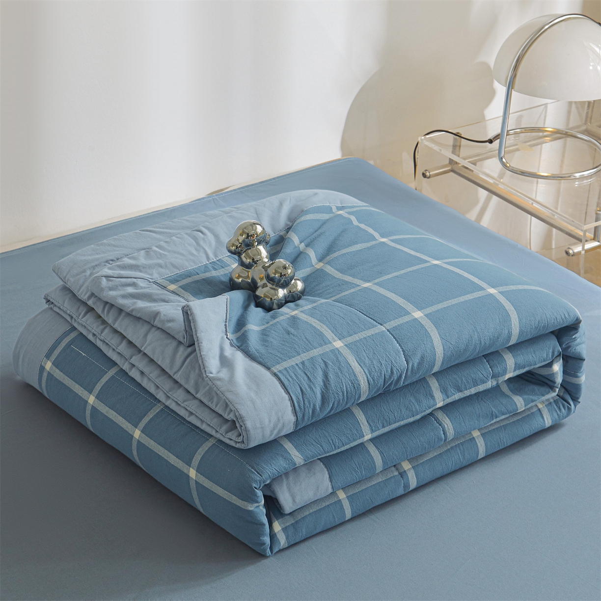 91家纺网 家纺一手货源 找家纺 （总）鑫佰利 2026新款A类水洗棉新疆棉花夏被夏凉被空调被