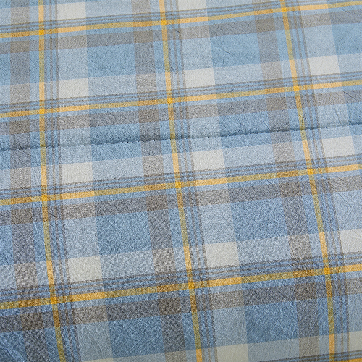 91家纺网 家纺一手货源 找家纺 鑫佰利 2026新款A类水洗棉新疆棉花夏被夏凉被空调被 简兮蓝