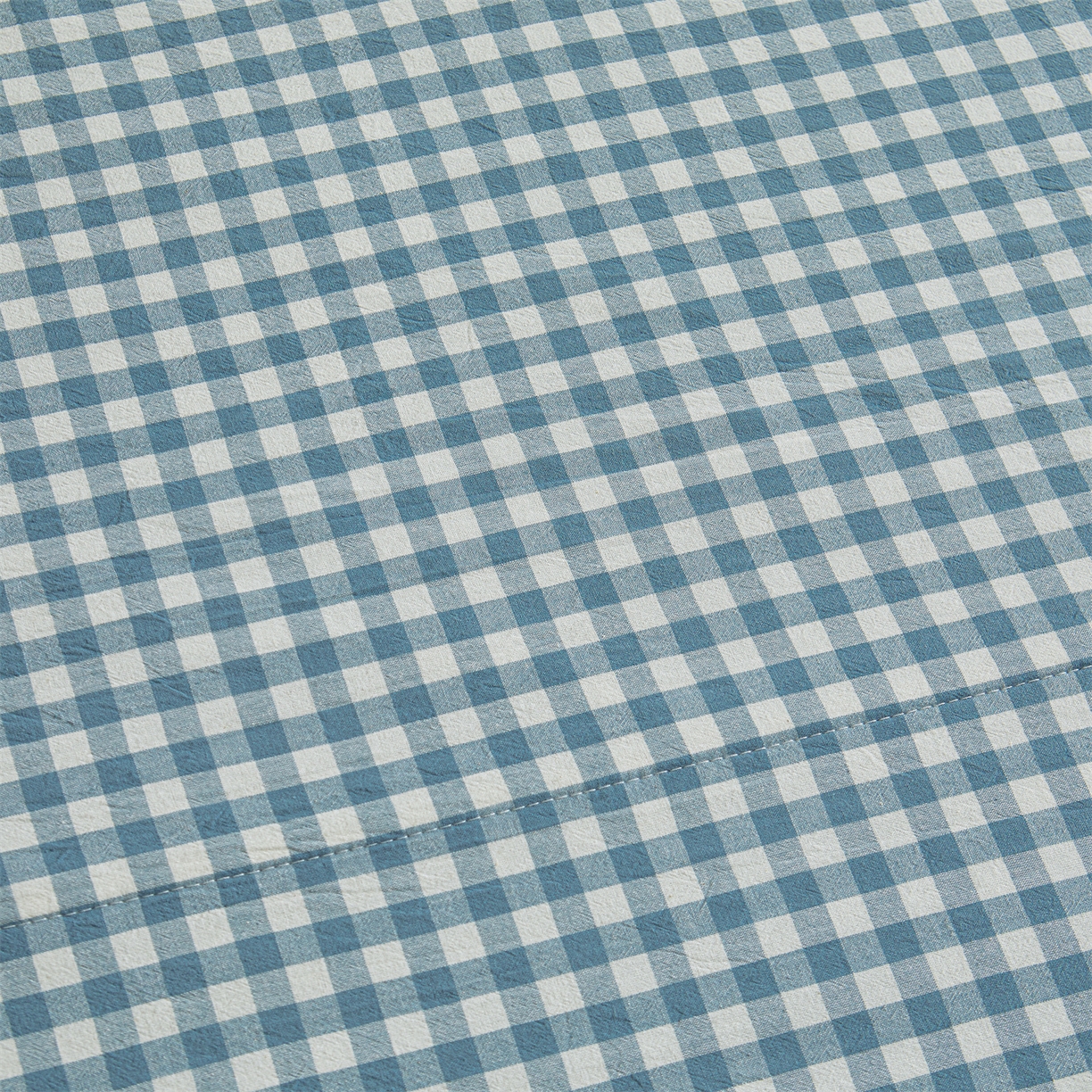 91家纺网 家纺一手货源 找家纺 鑫佰利 2026新款A类水洗棉新疆棉花夏被夏凉被空调被 蓝小格