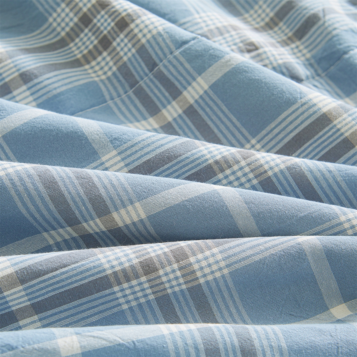 91家纺网 家纺一手货源 找家纺 鑫佰利 2026新款A类水洗棉新疆棉花夏被夏凉被空调被 海洋蓝