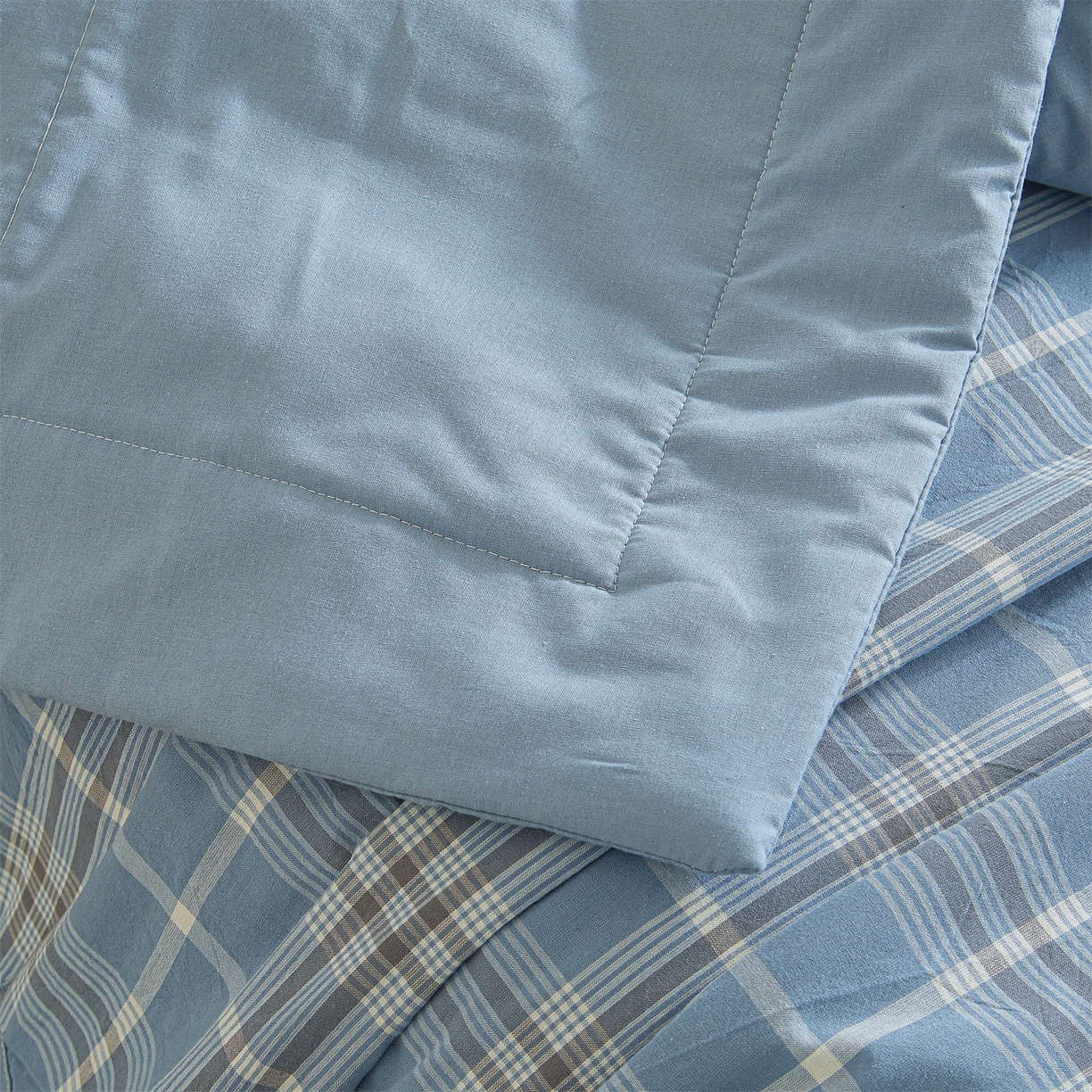 91家纺网 家纺一手货源 找家纺 鑫佰利 2026新款A类水洗棉新疆棉花夏被夏凉被空调被 海洋蓝