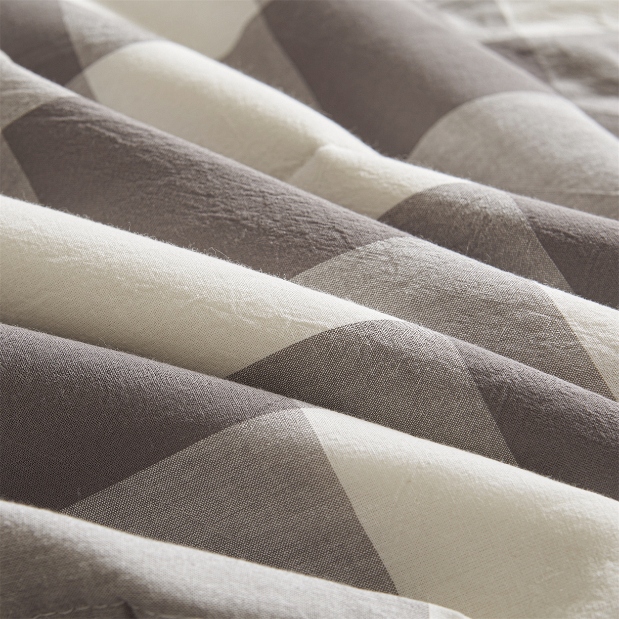 91家纺网 家纺一手货源 找家纺 鑫佰利 2026新款A类水洗棉新疆棉花夏被夏凉被空调被 灰中格