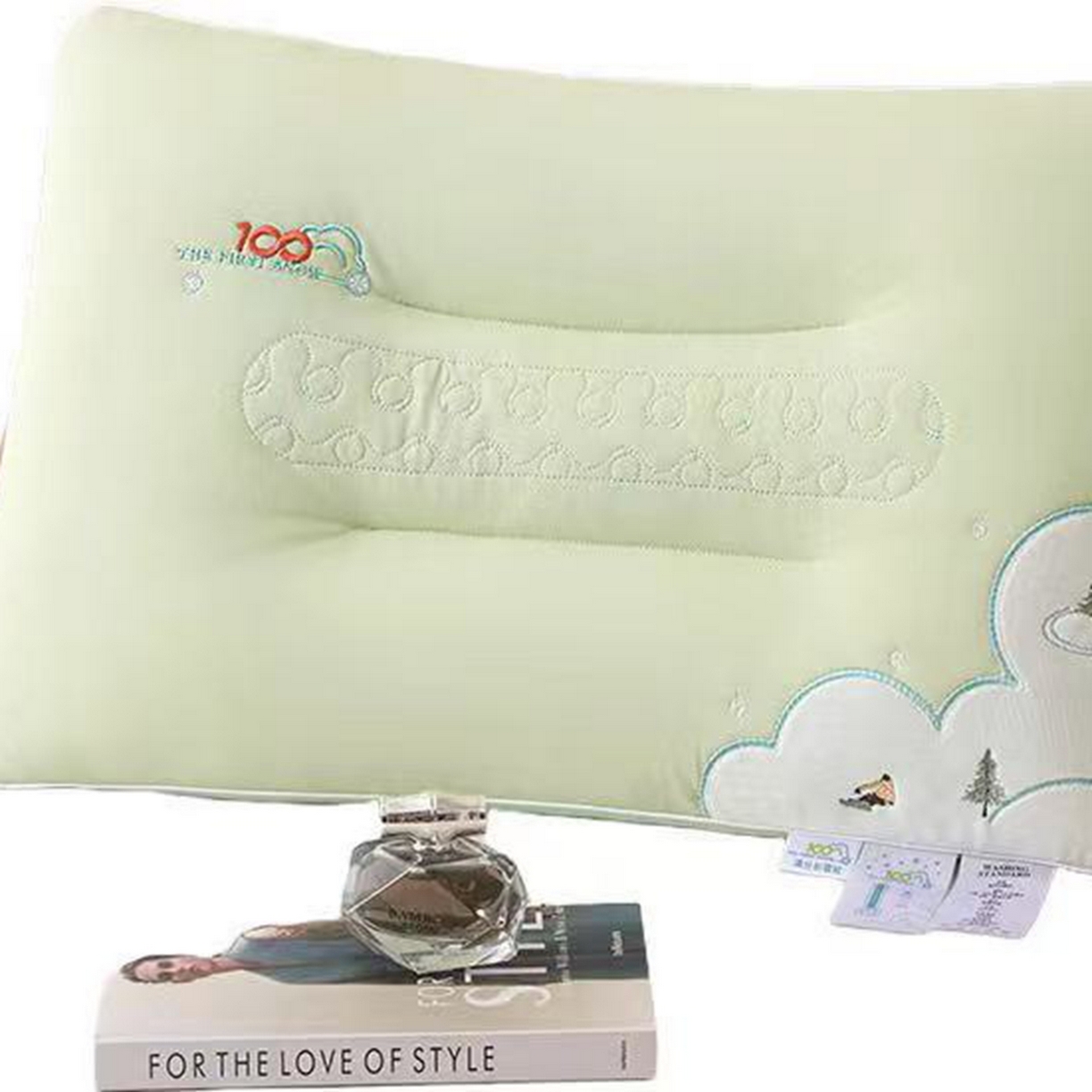 91家纺网 家纺一手货源 找家纺 （总）云熙枕业 2026春夏新款初雪凉感丝护颈枕枕头枕芯