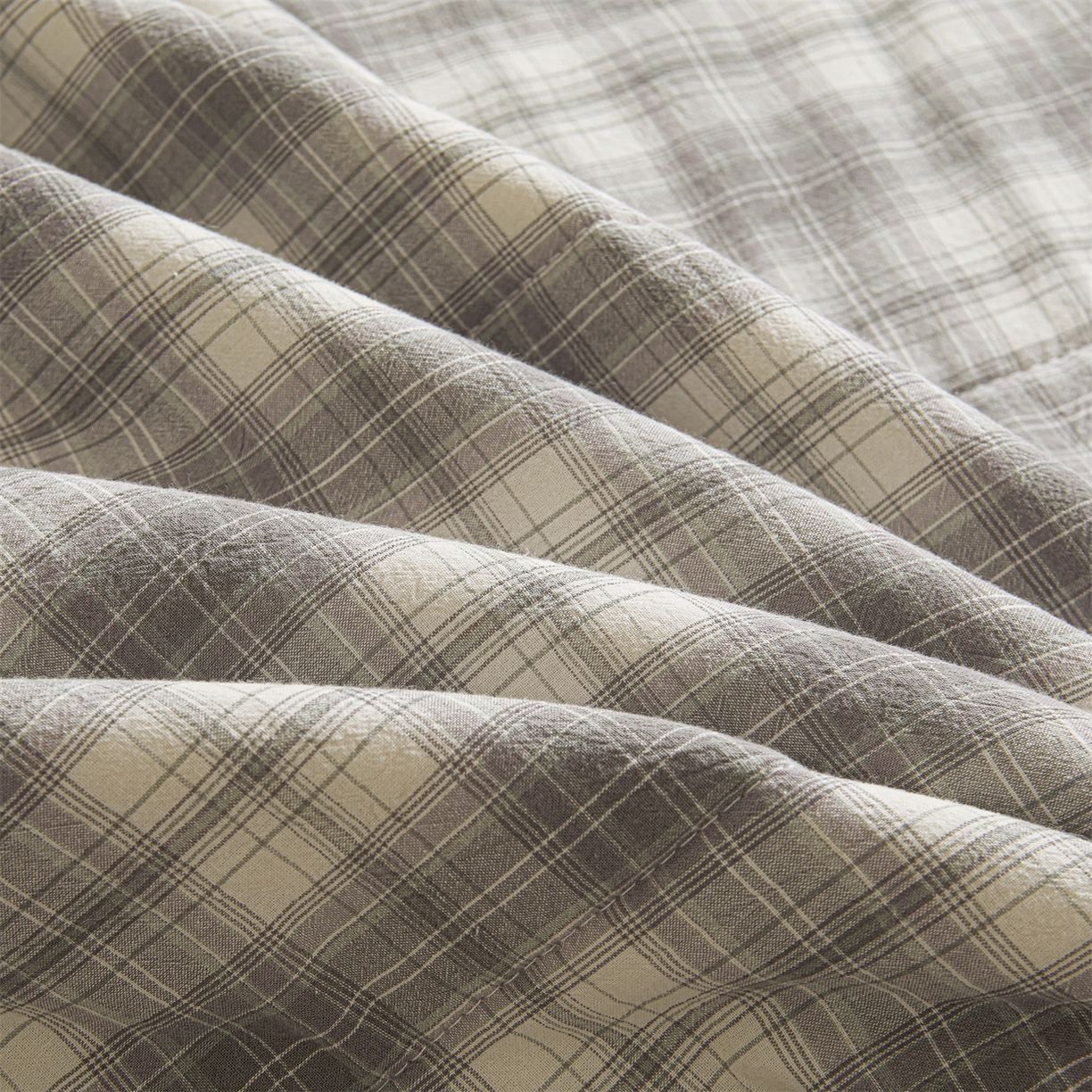 91家纺网 家纺一手货源 找家纺 鑫佰利 2026新款A类水洗棉新疆棉花夏被夏凉被空调被 格韵灰