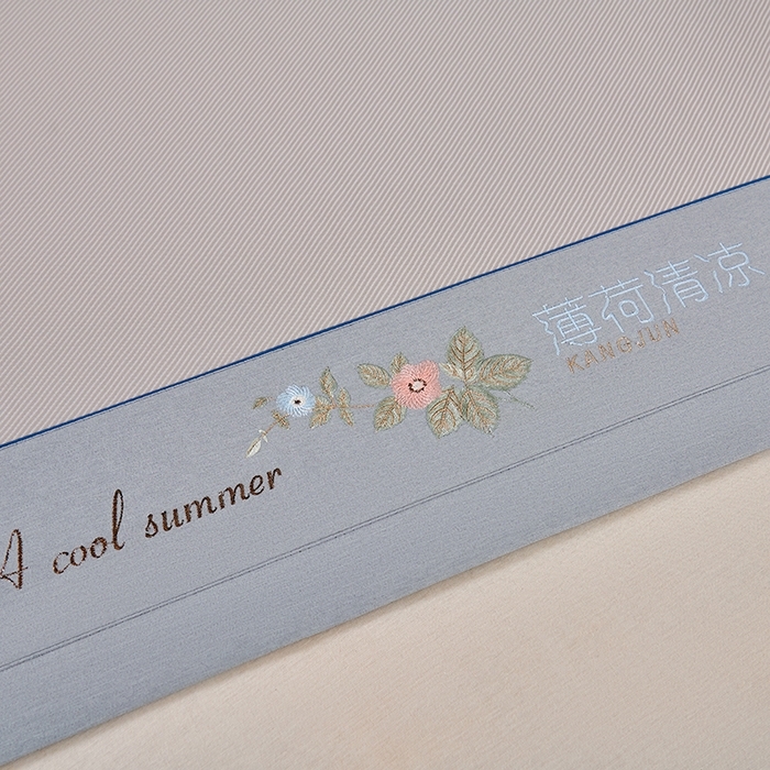 91家纺网 家纺一手货源 找家纺 （总）小牛席业 2026新款双PE高凉感-薄荷清凉冰丝席凉席藤席竹席草席凉感席