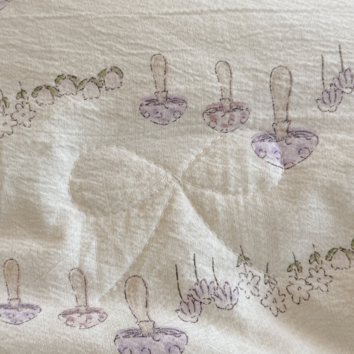 91家纺网 家纺一手货源 找家纺 名兮家居 2026春夏新款韩版花边款皱皱纱夏被夏凉被空调被 蘑菇森林