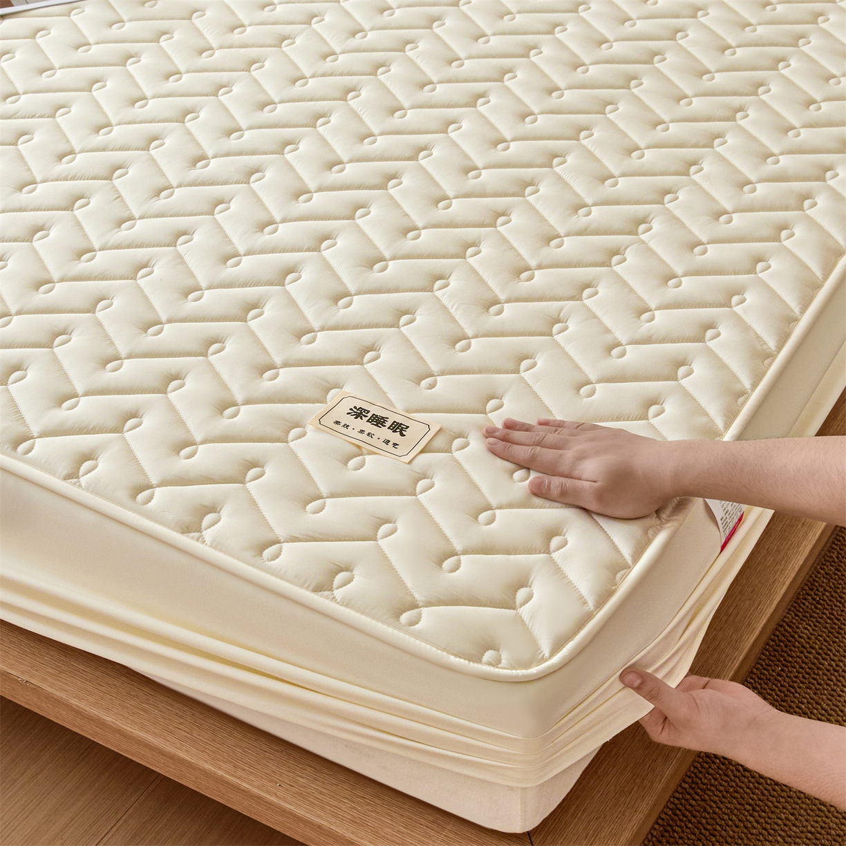 91家纺网 家纺一手货源 找家纺 （总）九亭家纺 2026新款A类深睡眠防水夹棉床笠