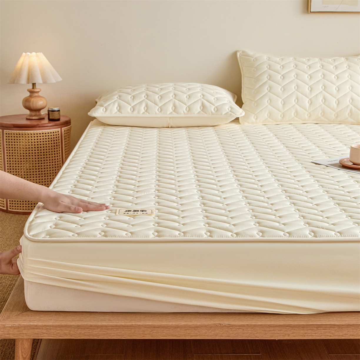 91家纺网 家纺一手货源 找家纺 （总）九亭家纺 2026新款A类深睡眠防水夹棉床笠