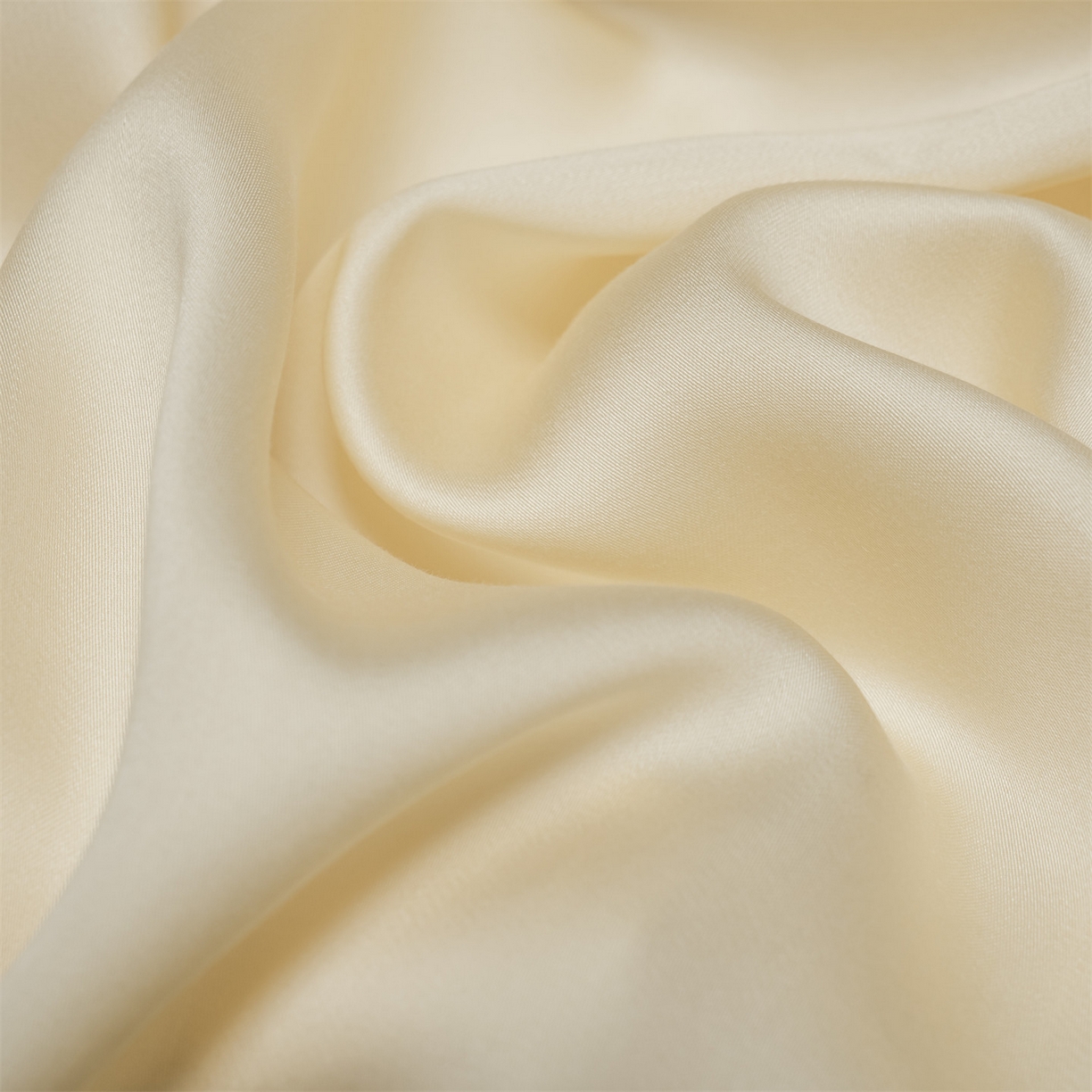 91家纺网 家纺一手货源 找家纺 美澳家纺 2026春夏新款纯色刺绣凉感水洗冰丝真丝床笠三件套 奶酪黄