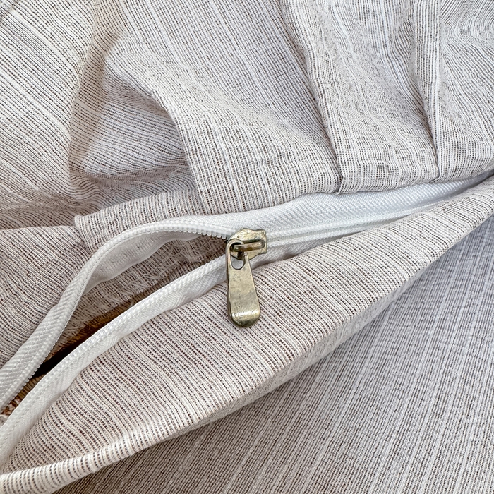 91家纺网 家纺一手货源 找家纺 大麦家纺 2026新款水洗色织棉麻花边四件套 点点木马