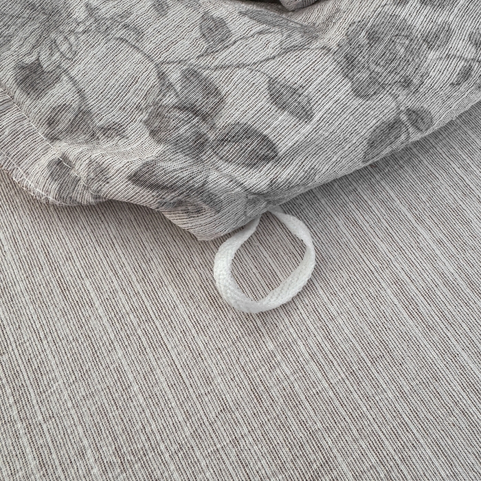 91家纺网 家纺一手货源 找家纺 大麦家纺 2026新款水洗色织棉麻花边四件套 繁花似锦