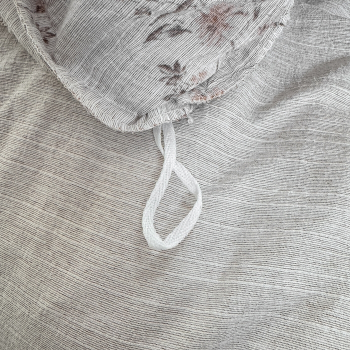 91家纺网 家纺一手货源 找家纺 大麦家纺 2026新款水洗色织棉麻花边四件套 复古铃兰