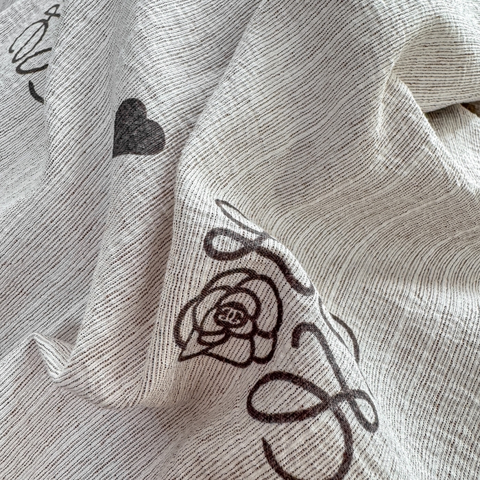 91家纺网 家纺一手货源 找家纺 大麦家纺 2026新款水洗色织棉麻花边四件套 素雅情调