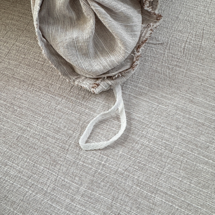 91家纺网 家纺一手货源 找家纺 大麦家纺 2026新款水洗色织棉麻花边四件套 素雅情调