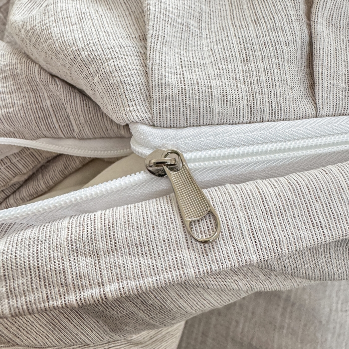 91家纺网 家纺一手货源 找家纺 大麦家纺 2026新款水洗色织棉麻花边四件套 樱桃梦境