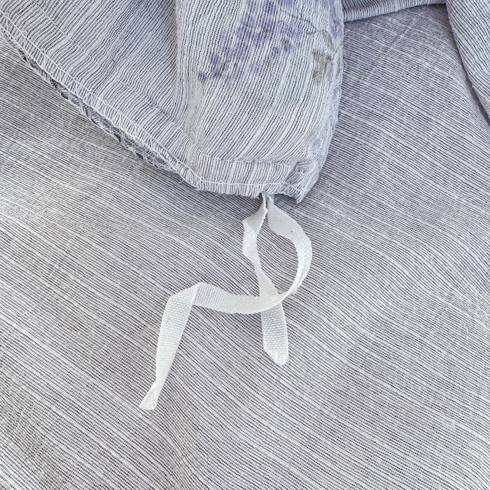 91家纺网 家纺一手货源 找家纺 大麦家纺 2026新款水洗色织棉麻花边四件套 原野青提